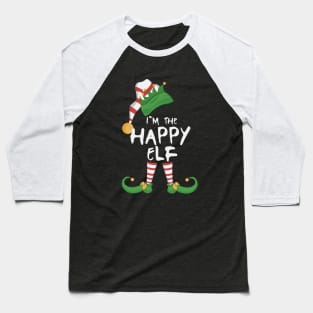 I'm The Happy Elf Baseball T-Shirt